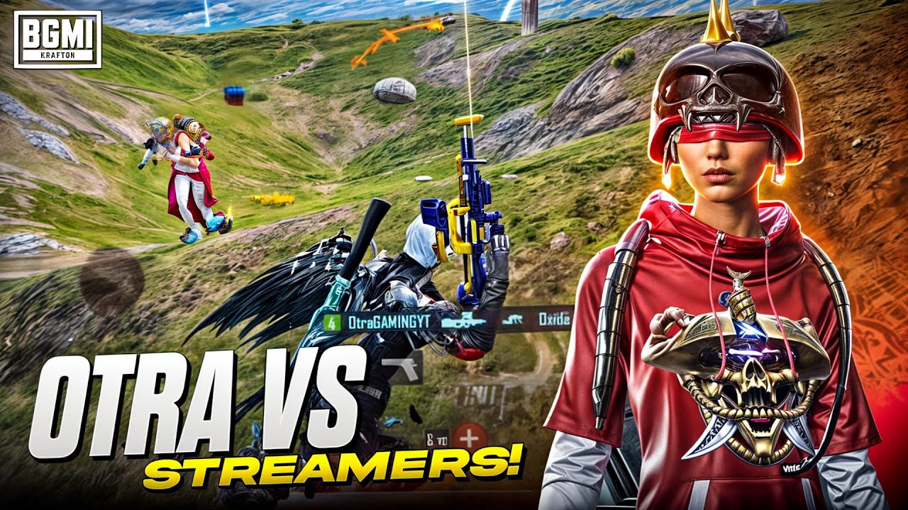 Otra Ruthless Faceoff Against Streamers | BGMI 🔱