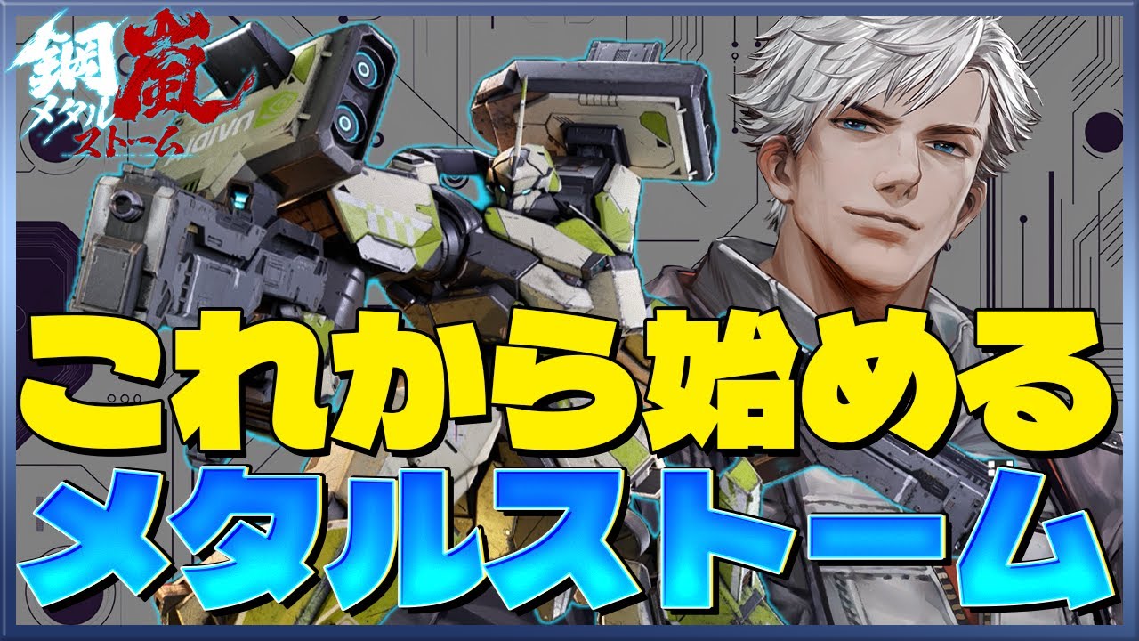【鋼嵐】初心者向け！これから始めるメタルストーム！【メタルストーム:メカラシ】