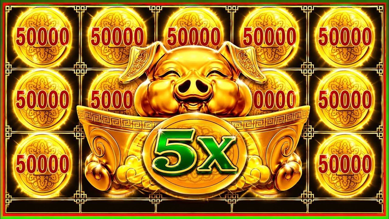 ★★JACKPOT HANDPAY★★$880 BETS★★STUFFED COINS PIG HIGH LIMIT SLOT MACHINE SLOTS (KONAMI)