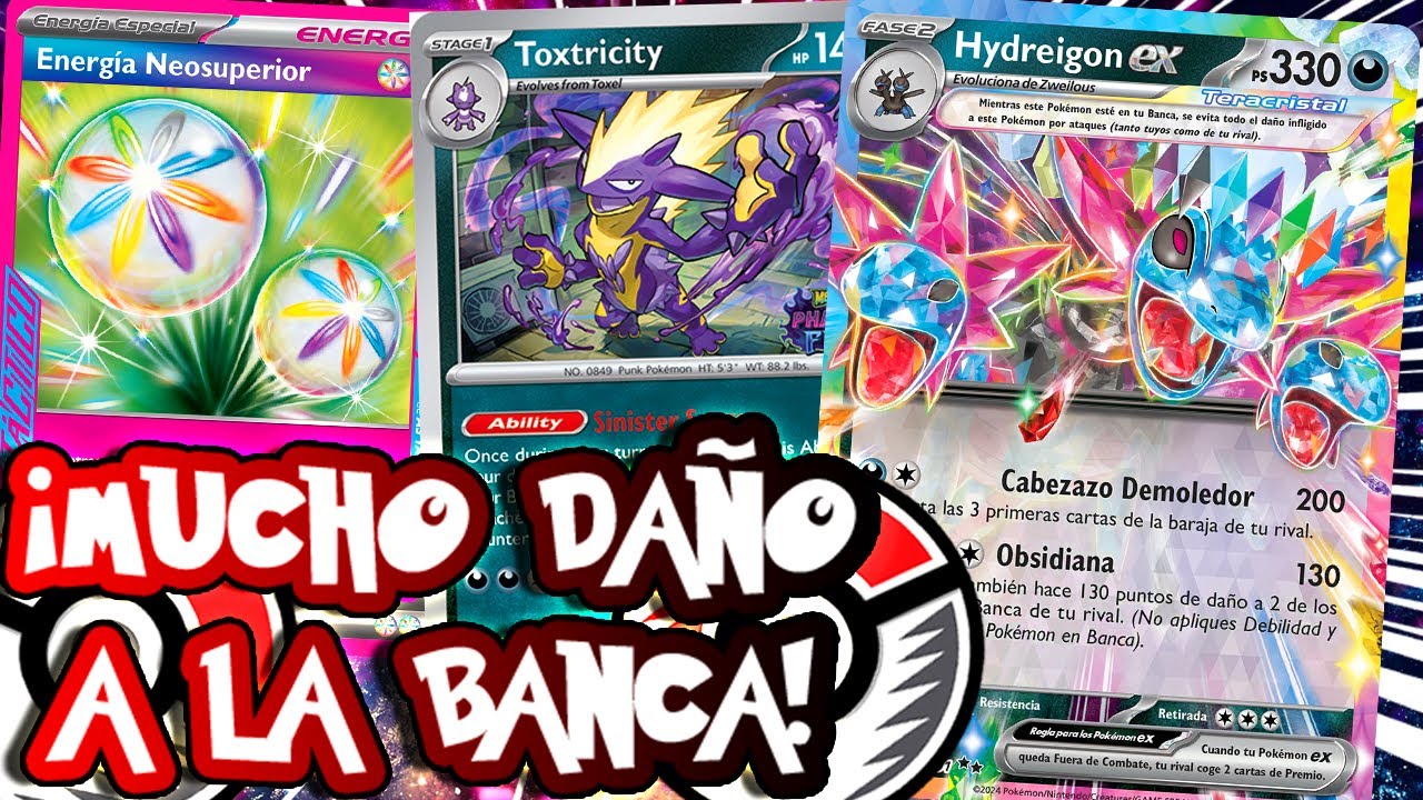 &iexcl;HYDREIGON EX DESTRUYE TODO! 🔥 130 AL ACTIVO Y A LA BANCA 😱 | Pok&eacute;mon TCG 2025