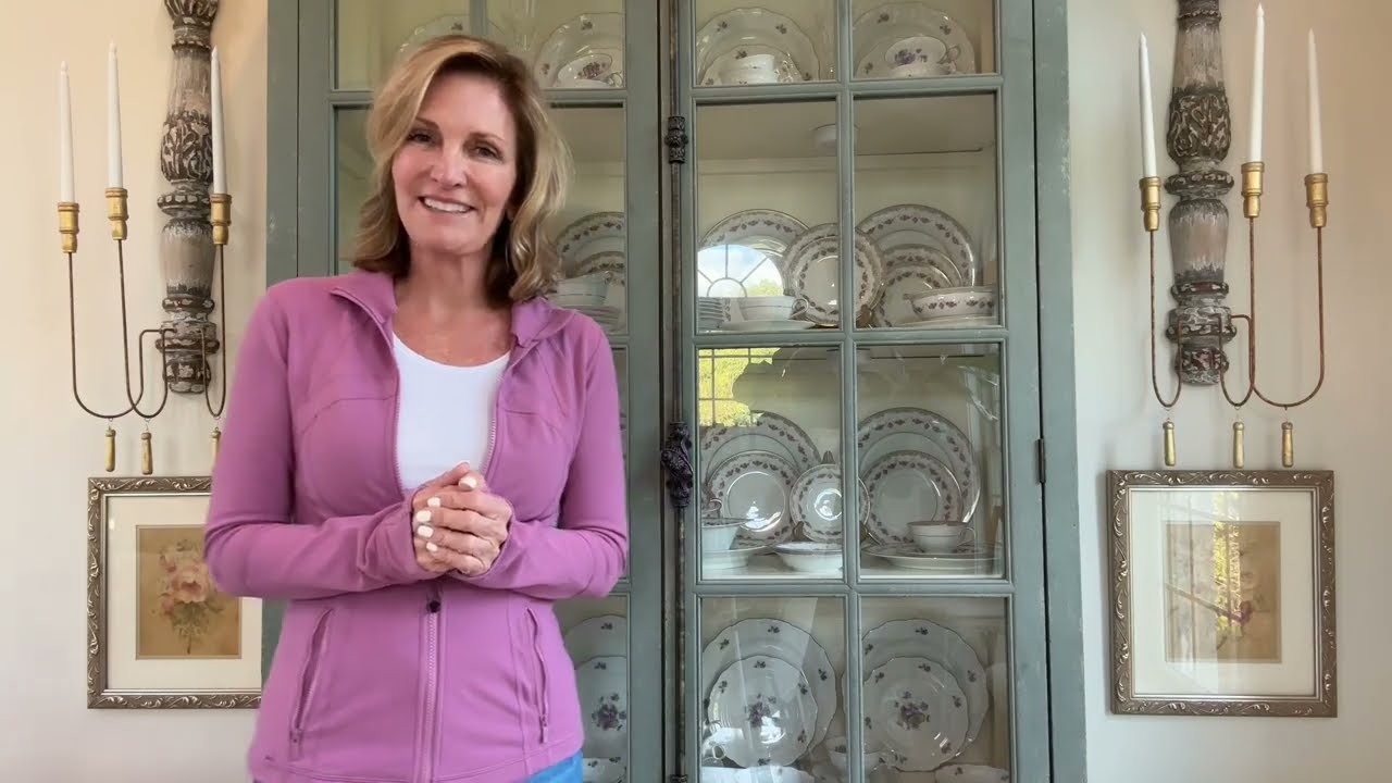 How to Secure China in a Glass Cabinet | Styling Fine China | Cabinet Styling Tips 2023