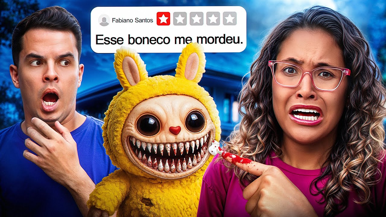 TESTAMOS OS PIORES PRODUTOS DE 1 ESTRELA! *Labubu falso