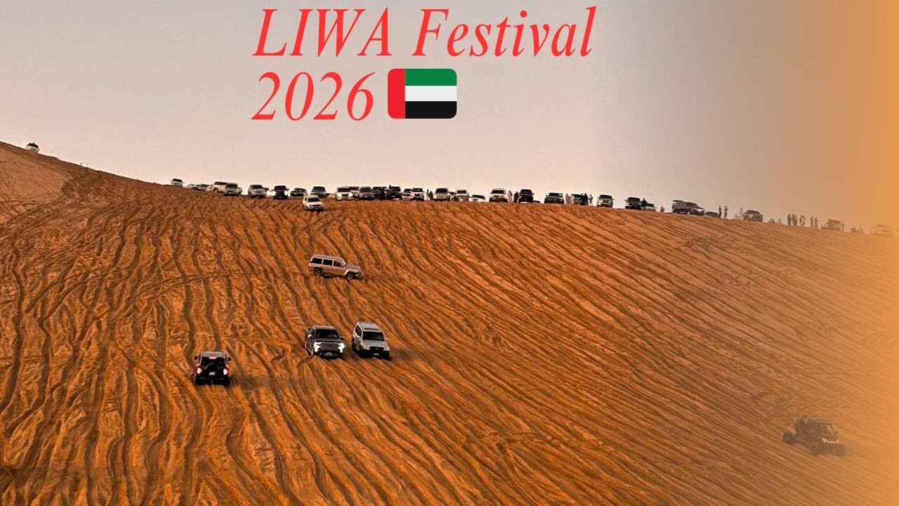 🚘 🔥[4K] Liwa Festival 2026 — Dunes, Drifts & Desert Magic.