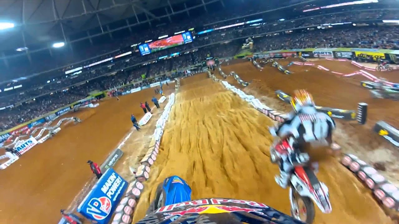 GoPro HD- James Stewart Main Event 2012 Monster Energy Supercross Atlanta