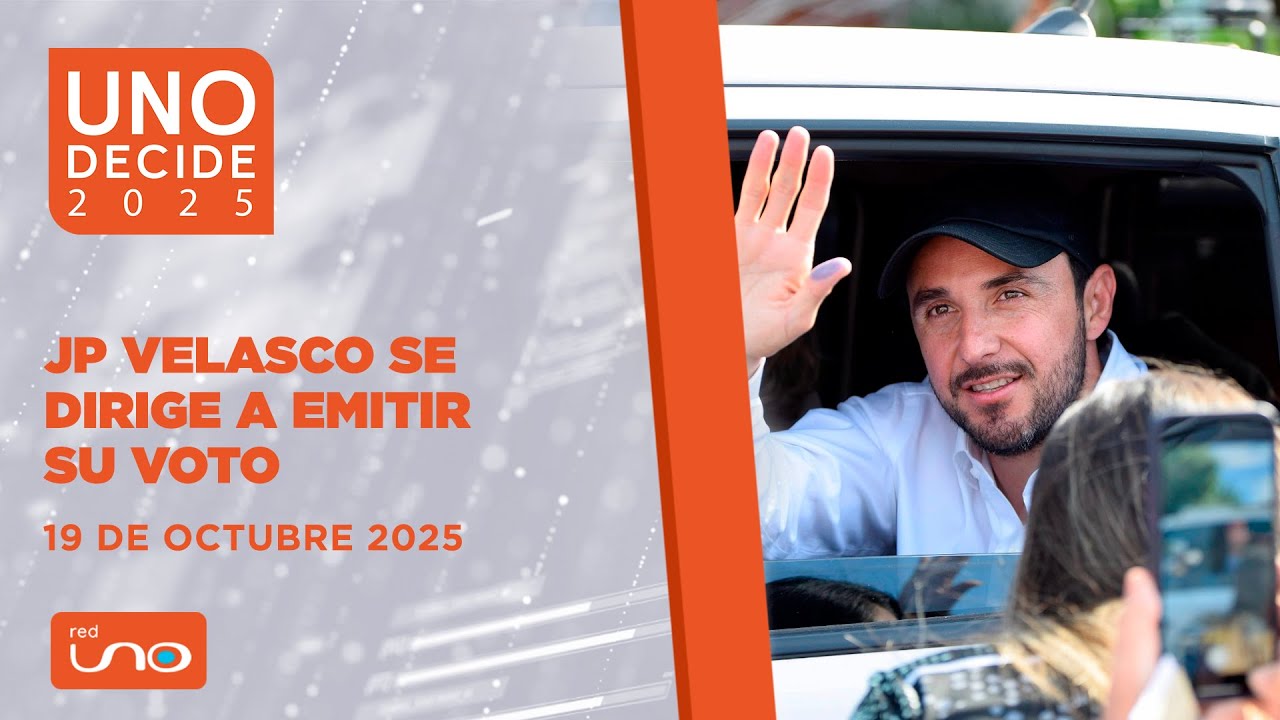 JP VELASCO SE DIRIGE A EMITIR SU VOTO