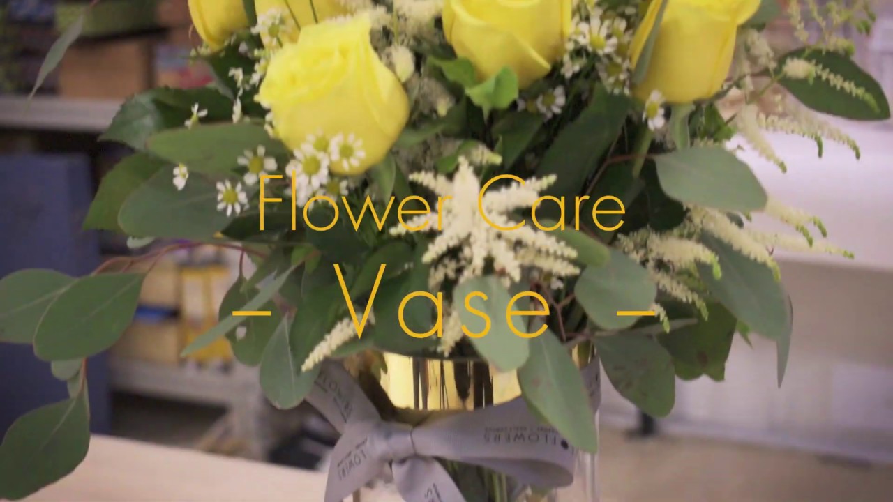 Gift Flowers Singapore - Flower Care Tips: Flower in Vase