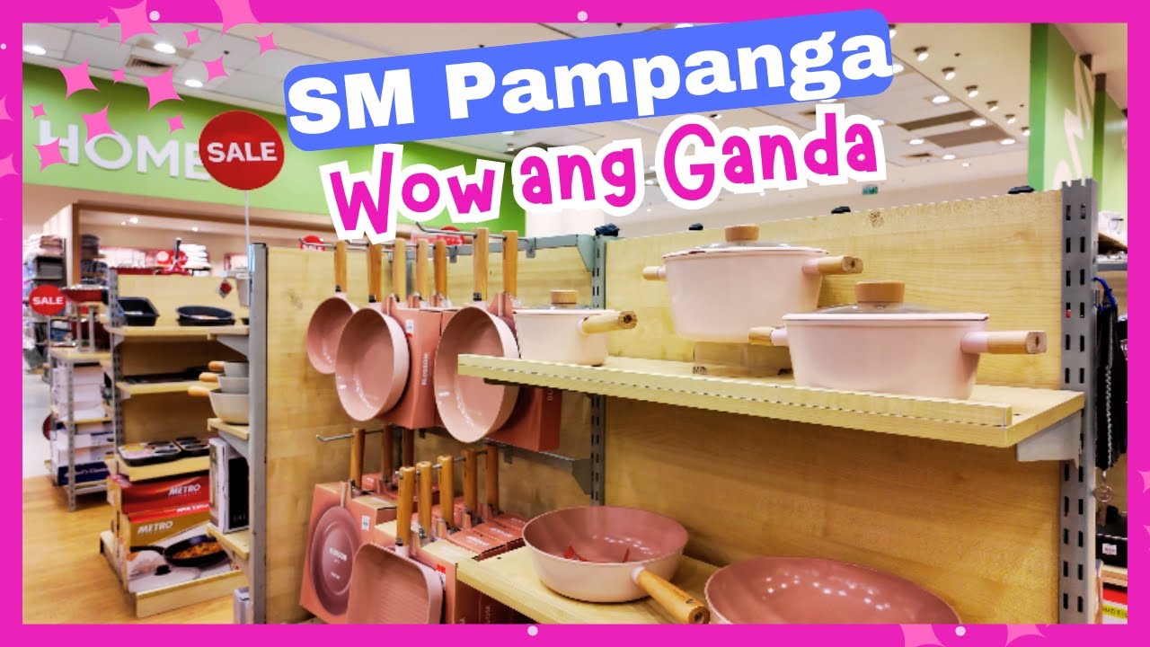 SM PAMPAMGA | LONGEST SM MALL IN THE PHILIPPINES | GANDA NG MGA PANINDA | PINK POTS