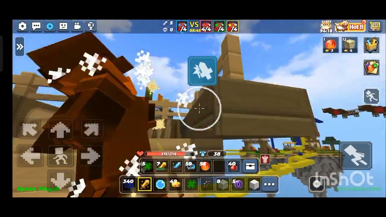 I played bed wars