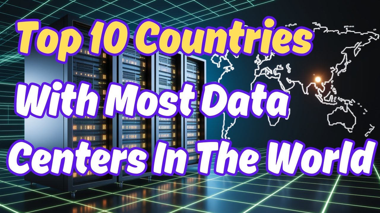 Top 10 Countries With Most Data Centers In The World    #computerknowledge