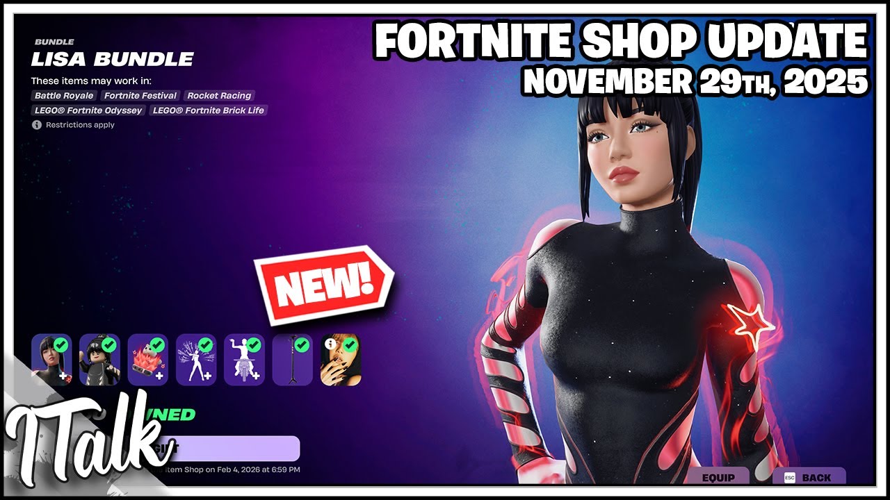 Магазин Fortnite *НОВЫЙ* МАГАЗИН ГЛАВЫ 7, ARCANE ВЕРНУЛСЯ! [29 ноября 2025 г.] (Fortnite Глава 7)