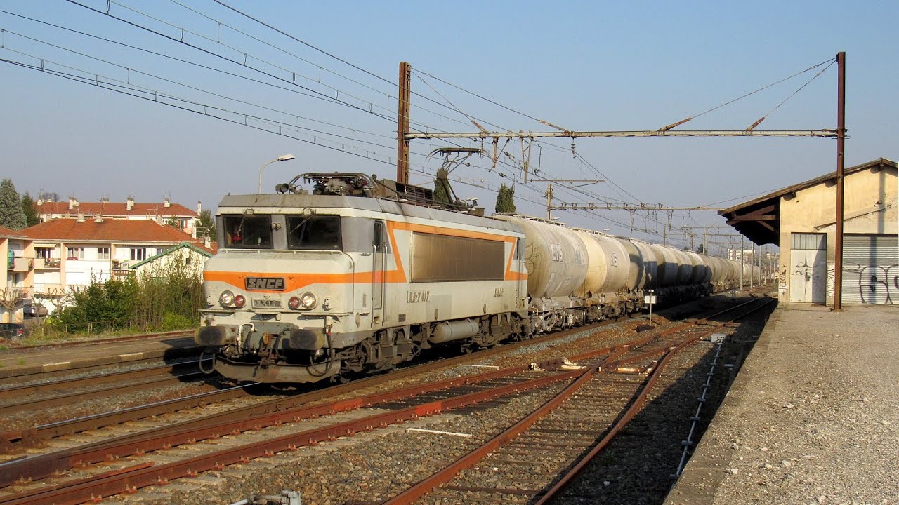 Archives : Les BB 7200PV à l'époque béton