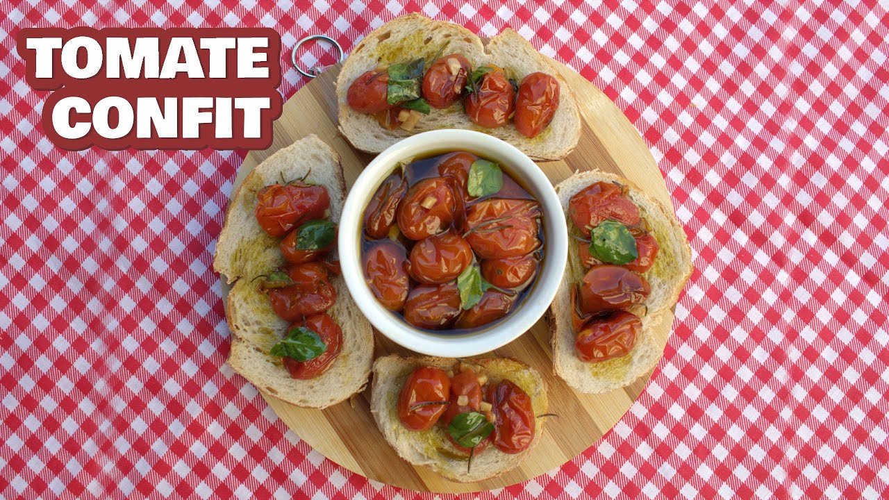COMO FAZER TOMATE CONFIT?