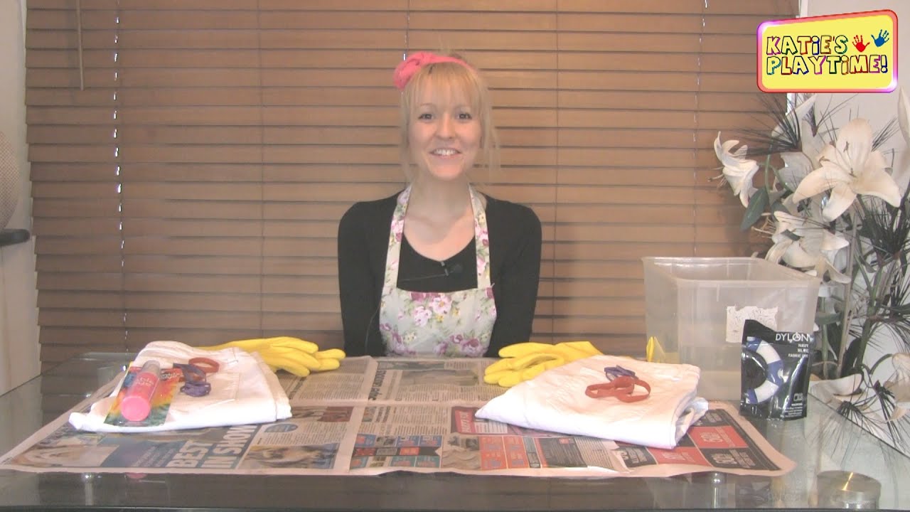 How to make Tie Dye Clothes Jeans