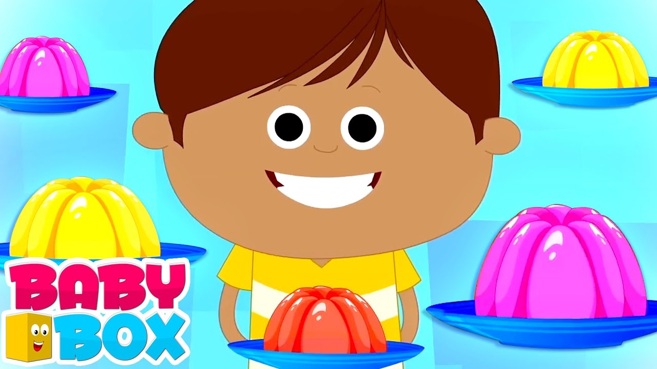 Jelly On A Plate | Jelly Song | Nursery Rhymes & Children Songs with Baby Box | Kids Rhyme