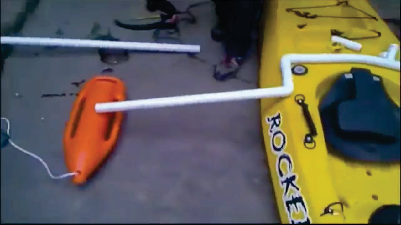 Estabilizadores Caseros para Kayak #estabilizadores #DYI #kayak