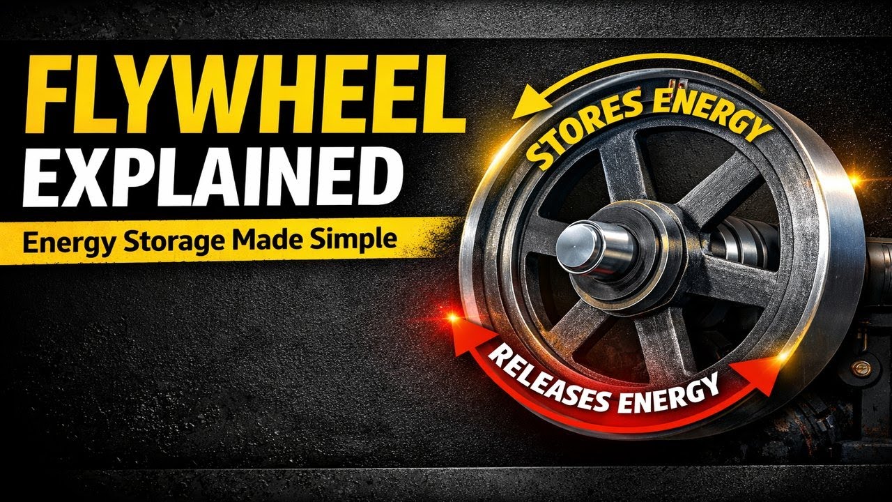 Understanding Flywheel | Working Principle, Energy Storage & Industrial Applications