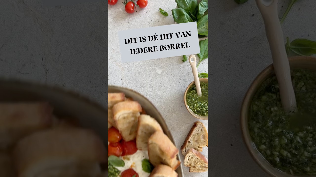 Recept: Snelste borrelplank ooit: burrata met tomaat!
