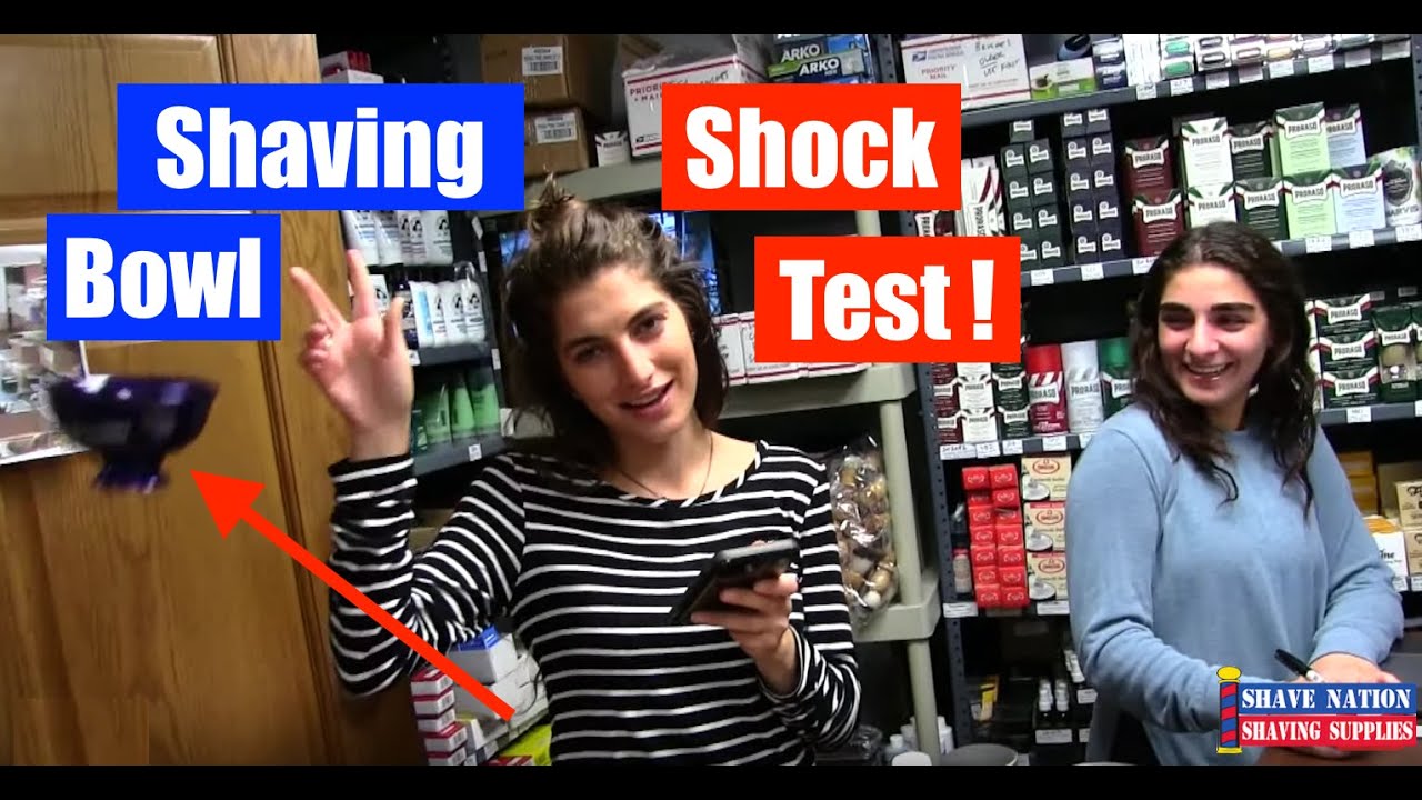 Man vs Shaving Bowl !