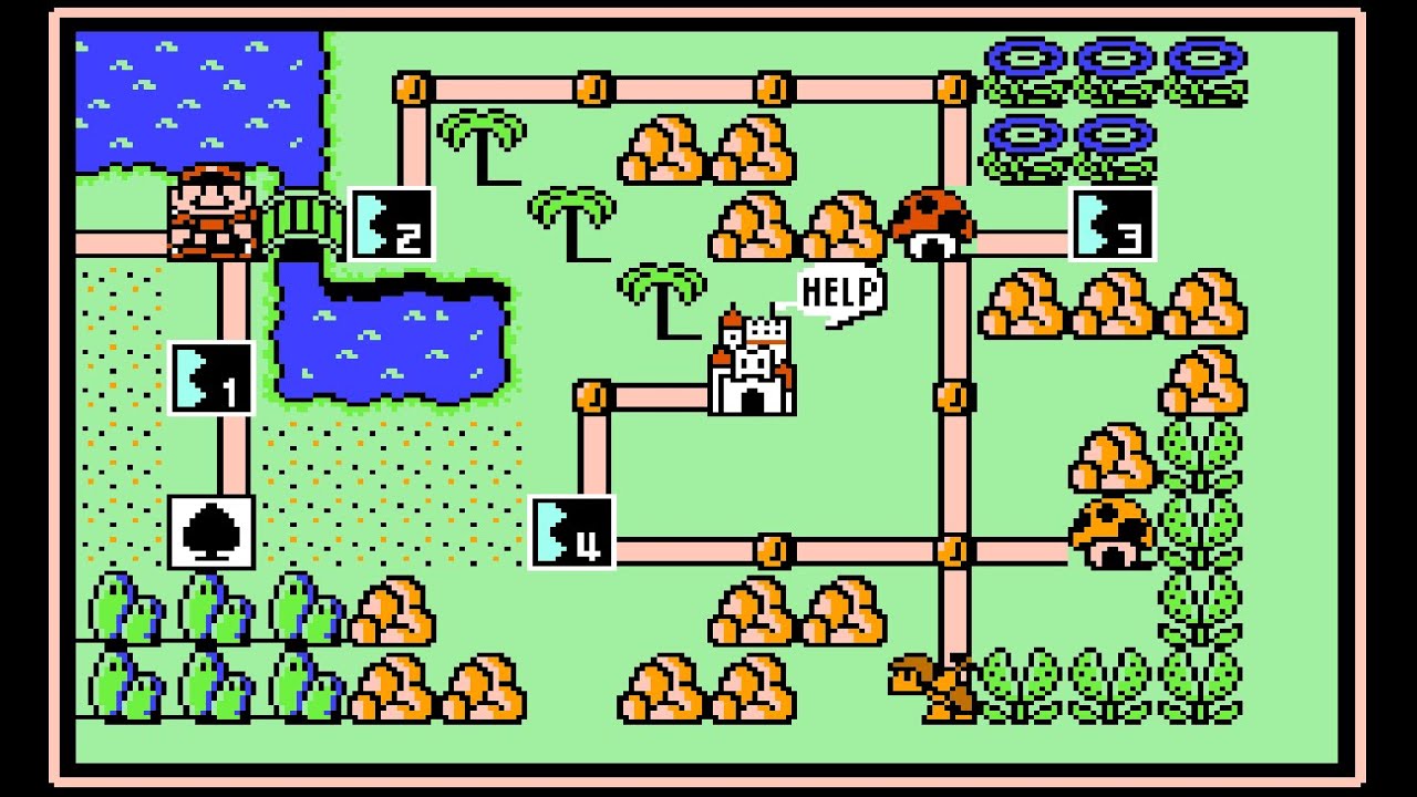 Super Mario Bros 3 - Custom Level Chaos - World 4 | English1stud