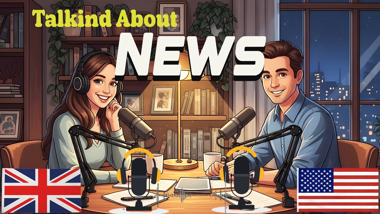 How to Talk About News in English | English Podcast for Speaking Fluency