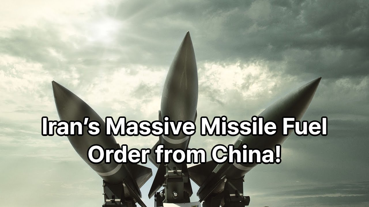 [J.JTimes] Iran Orders Thousands of Tons of Missile Fuel from China Military Deal Exposed