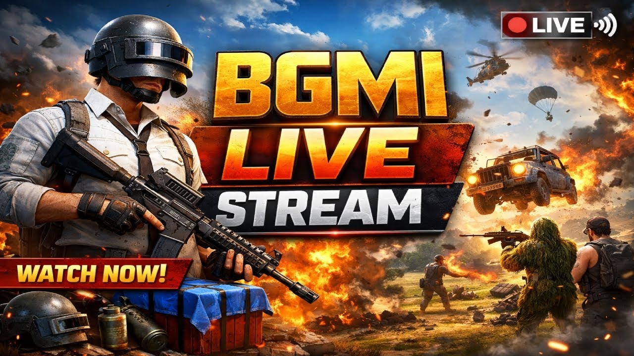 🔴 BGMI LIVE | Conqueror Push Gameplay | Full Rush Mode On 💥