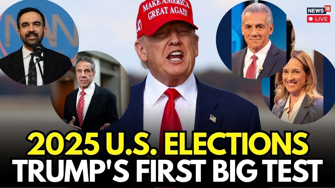 U.S. Politics 2025: Trump Faces Crucial Test Ahead of Elections | NYC Mayor Polls| Mamdani Vs Andrew