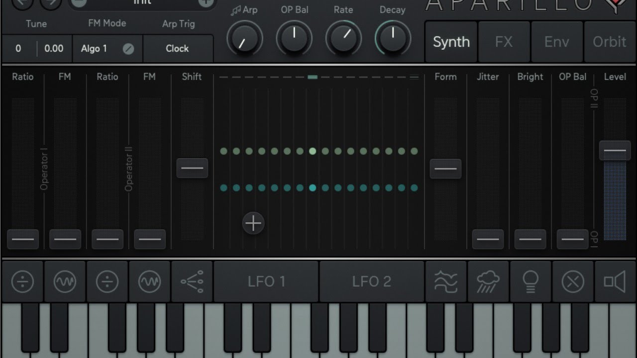 1 hour sound design w/ Aparillo