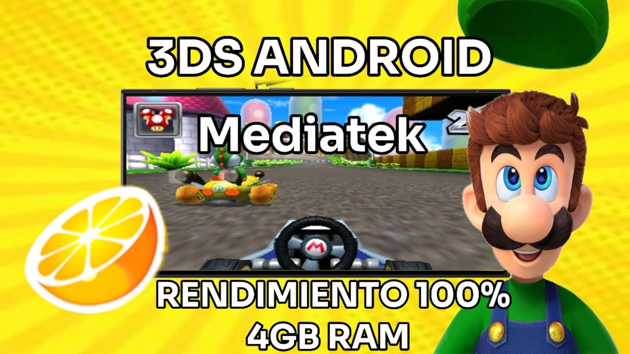 La nueva mejor configuracion para citra mmj en un Mediatek de 4GB de ram!!