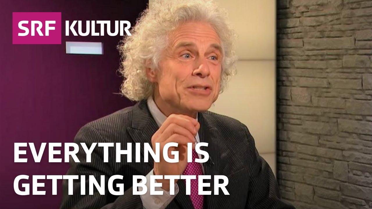 Is the World getting better? | TV-Talk with Steven Pinker | Sternstunde Philosophie | SRF Kultur