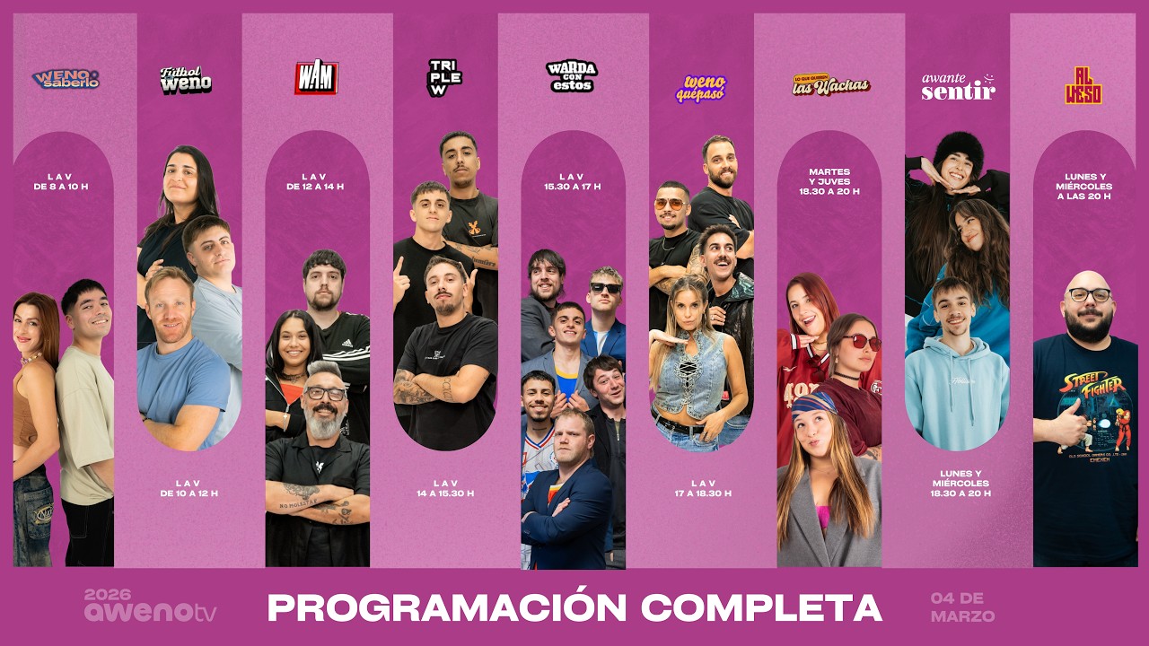 AWENOTV EN VIVO | WENO SABERLO con Sofi Tardaguila y Lucas Labandera