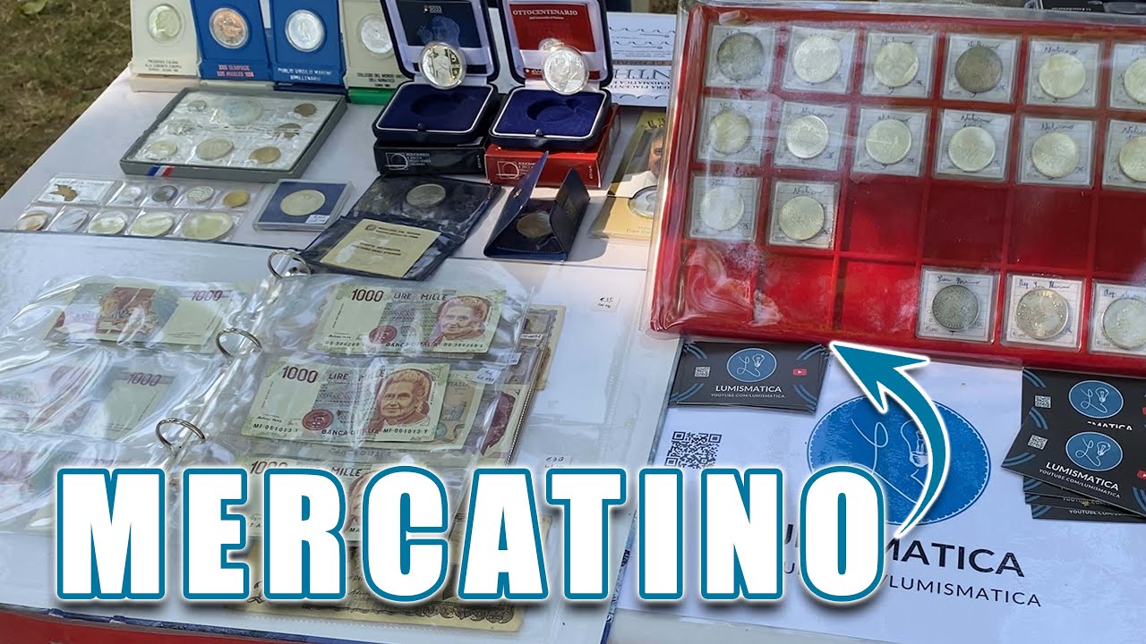 VENDO MONETE al Mercatino per un GIORNO - Cerrofil 2023 [ Numismatica & Collezionismo ]