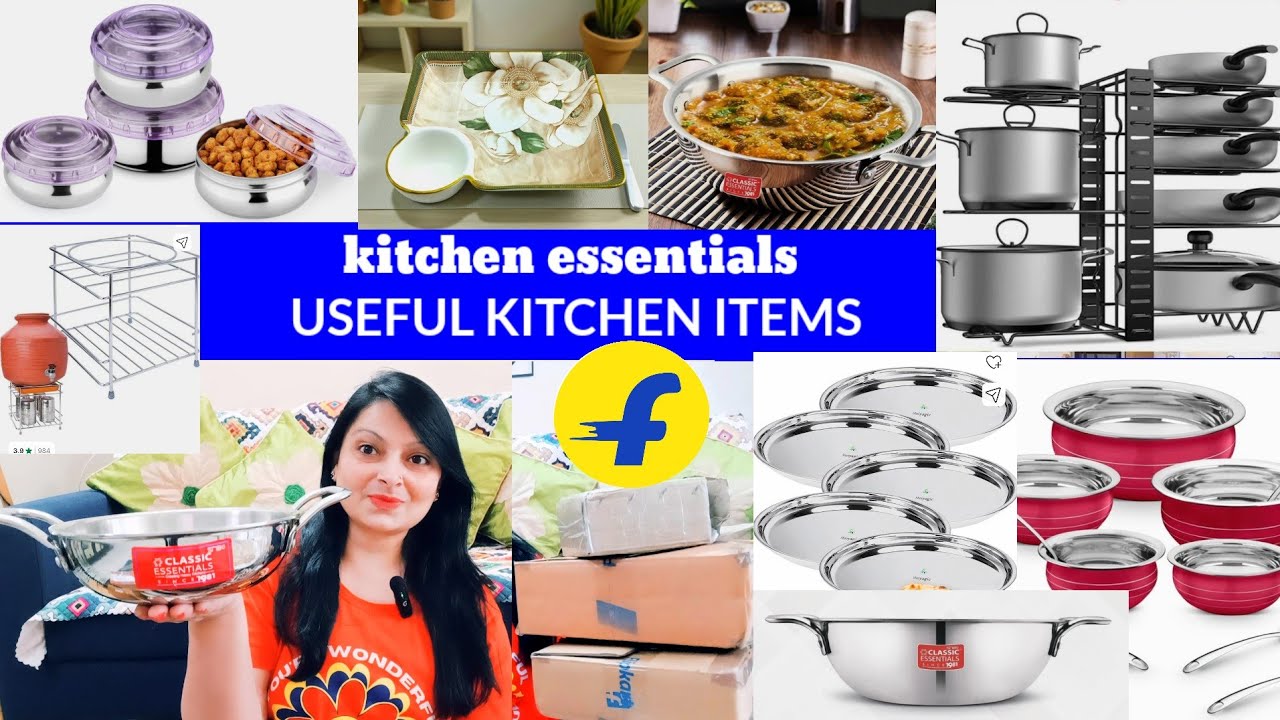 FLIPKART KITCHEN USEFUL ITEMS/ KITCHEN HAUL / SPACE SAVER ORGANIZER/ KITCHEN ESSENTIALS