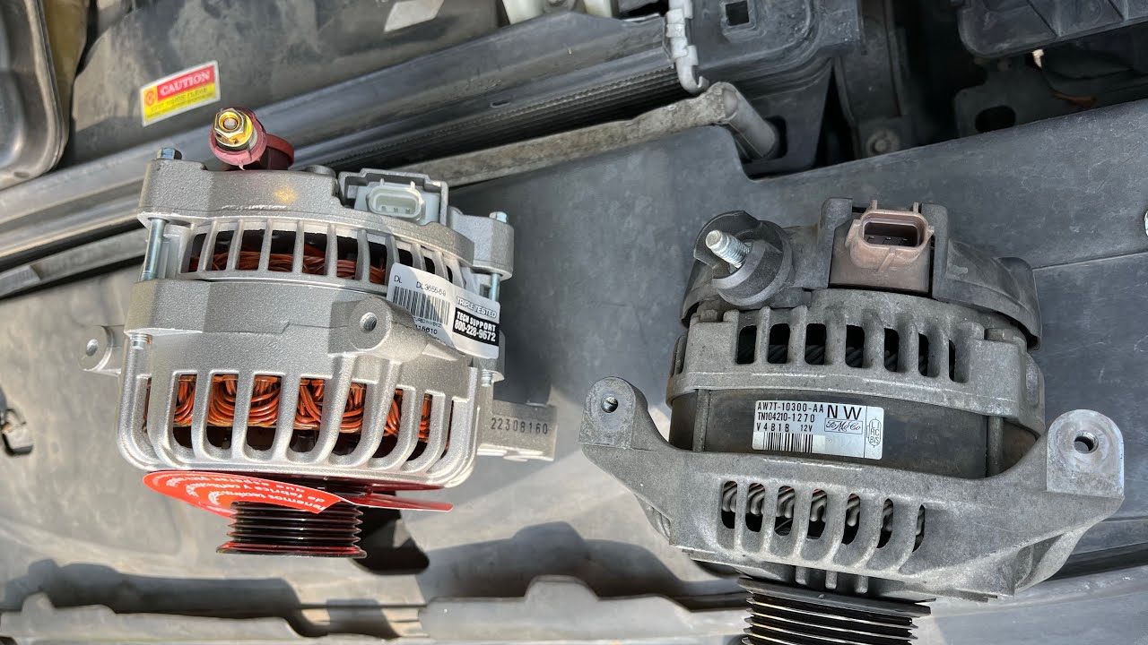 2011 Lincoln town car Executive L alternator replacement