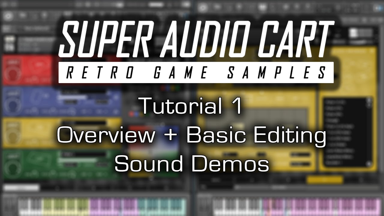 Super Audio Cart - Overview & Sound Demos (Tutorial Part 1)