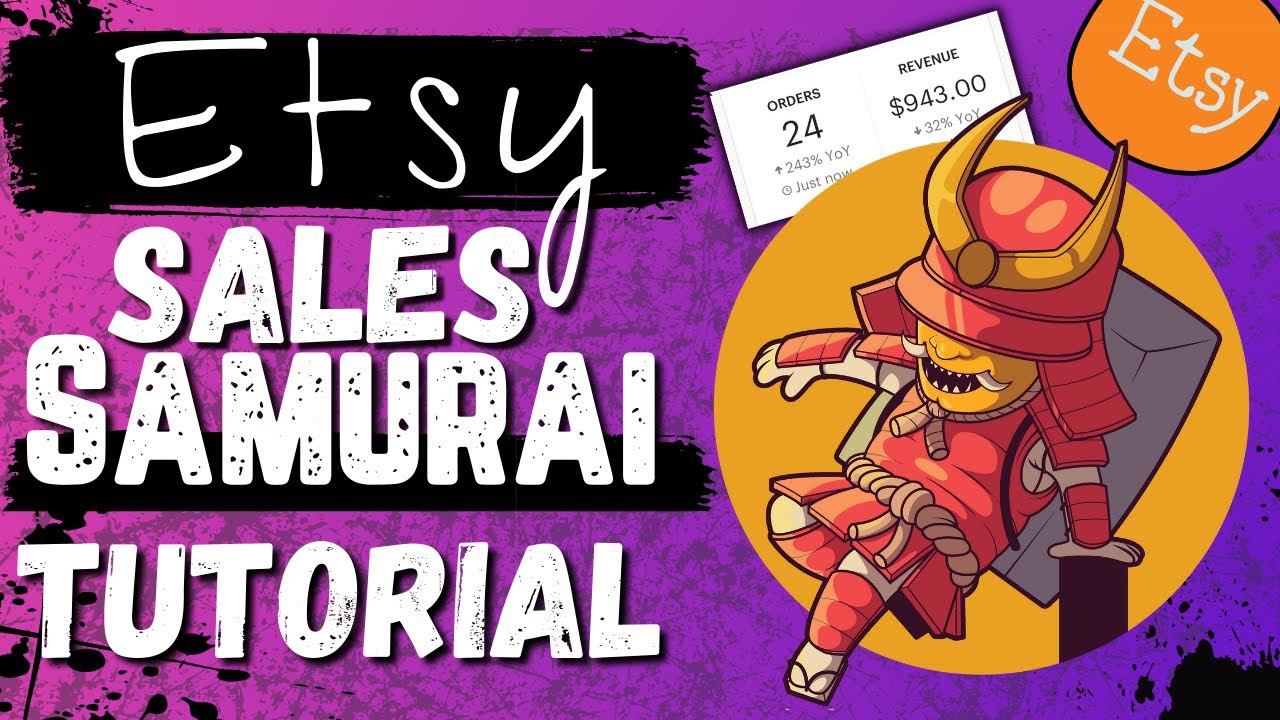 Recherche SEO Etsy | Tutoriel Sales Samurai (Module de recherche)