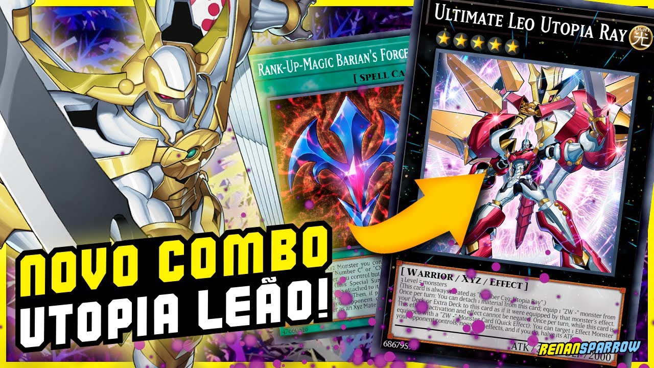 9 VITÓRIAS EM 10 DUELOS: UTOPIA LEÃO TÁ DE VOLTA! - Yu-Gi-Oh! Duel Links #1870