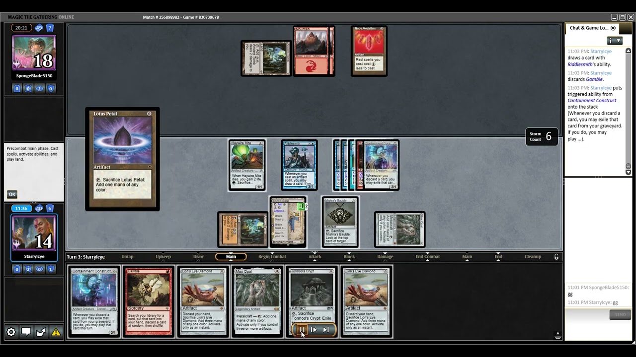 MTGO Riddlesmith Testing