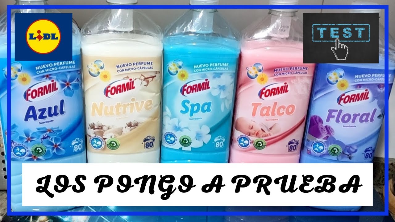 💥COMPARATIVA SUAVIZANTE FLORAL LIDL+VIDEO 1 DE 6