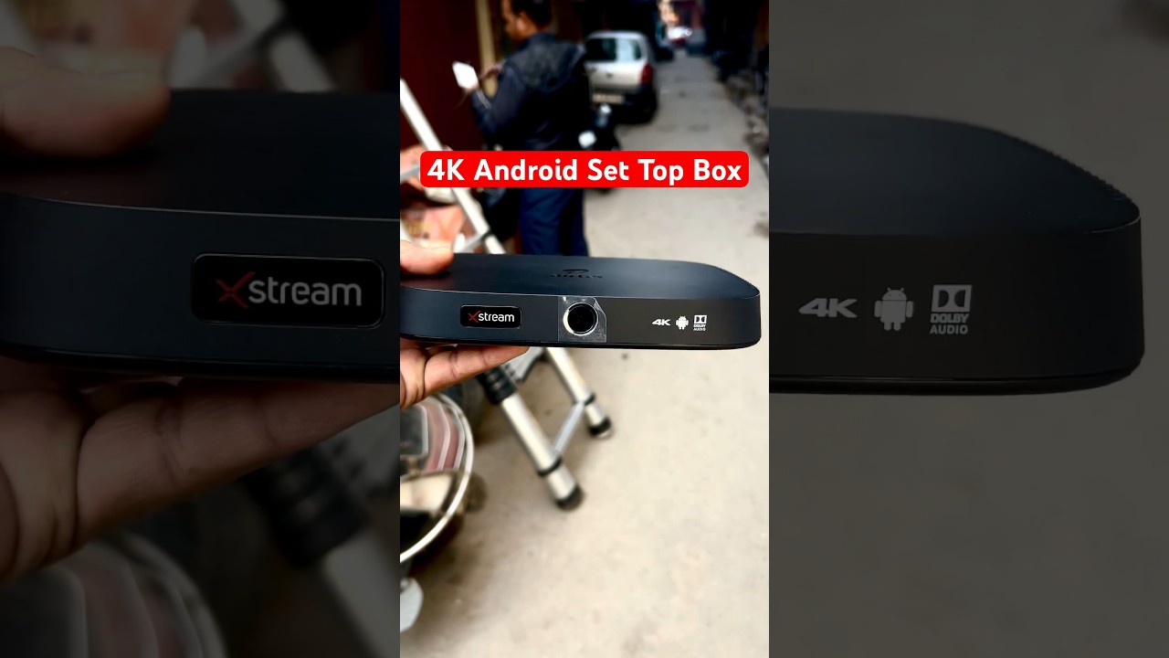 Airtel Xstream Smart Box First Look #dth