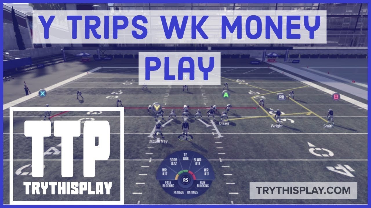 MADDEN 19 PASSING PLAY - GUARANTEED OPEN LOOKS