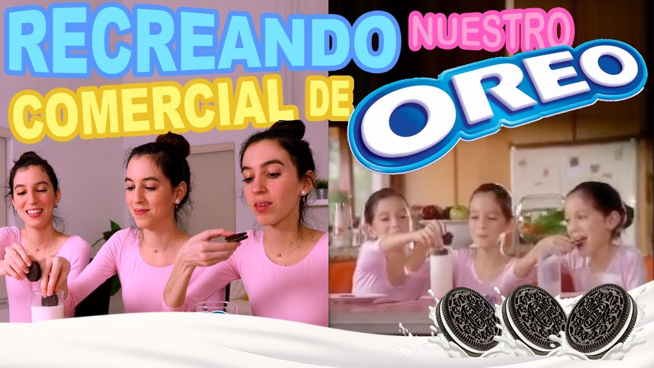 Recreamos el Comercial de Oreo *14 AÑOS DESPUES*♡ Trillizas | Triplets
