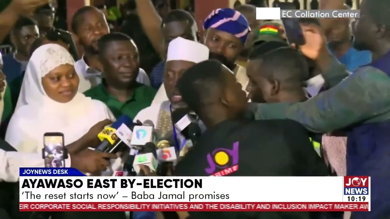 Ayawaso East by-election: 'The rest starts now' - Baba Jamal promises. #JoyNews