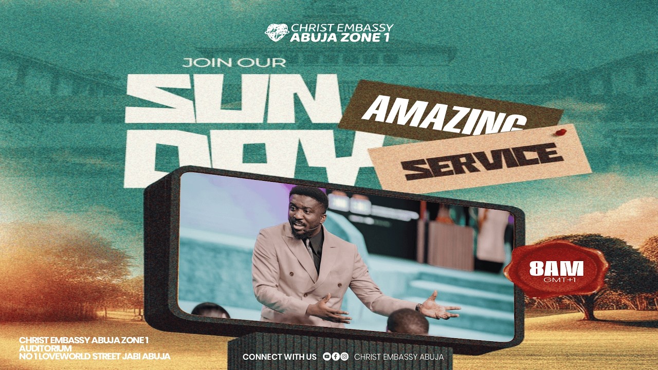 SUNDAY SERVICE || ONE SERVICE || 8TH FEBRUARY 2026