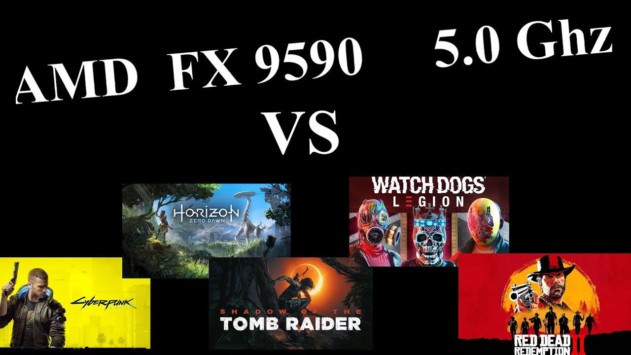 ТЕСТЫ В ИГРАХ Топовый AMD FX 9590 в 5 Играх тест FPS    |   AMD FX 9590 in 5 GAMES test FPS
