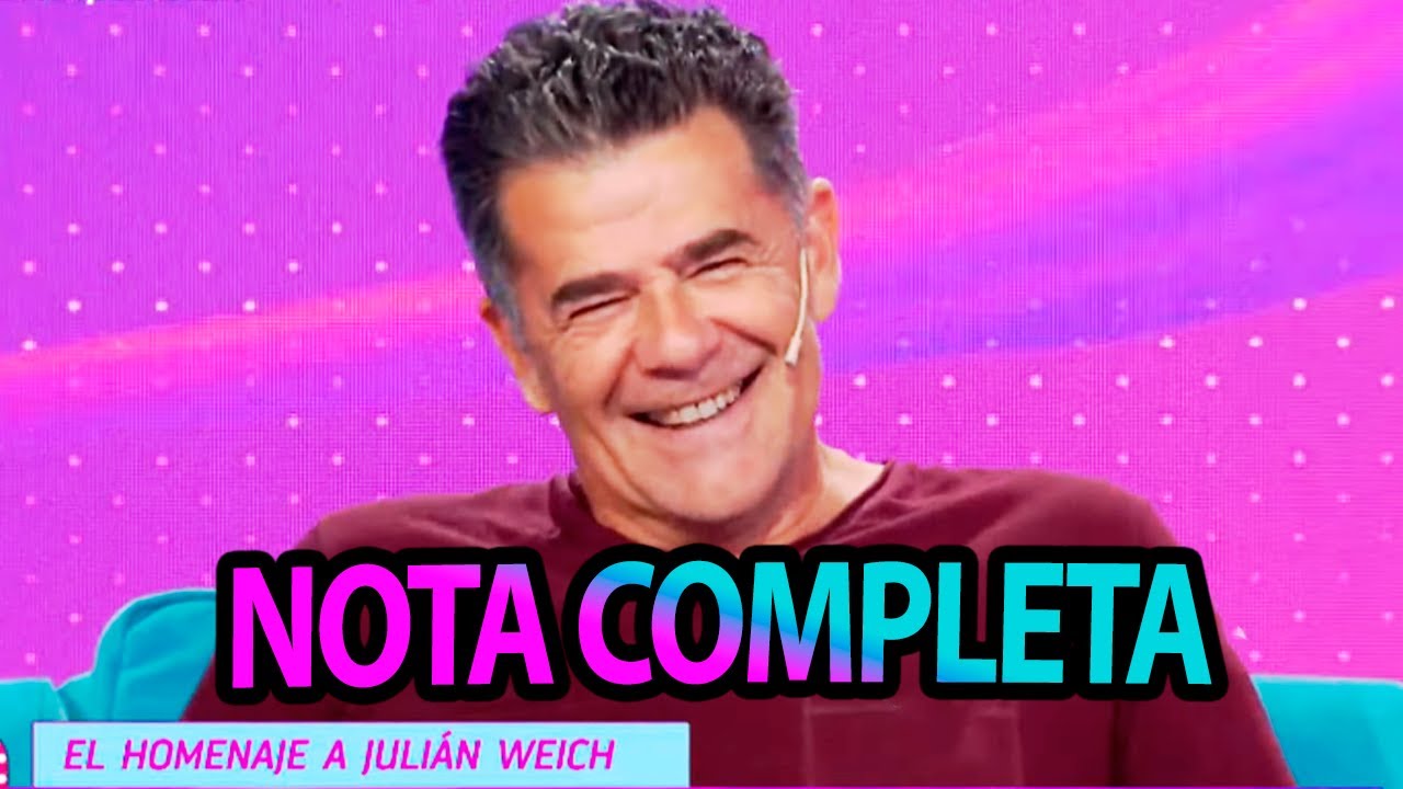 Julián Weich, su paso por la televisión que lo llevó a ser un conductor todoterreno - NOTA COMPLETA