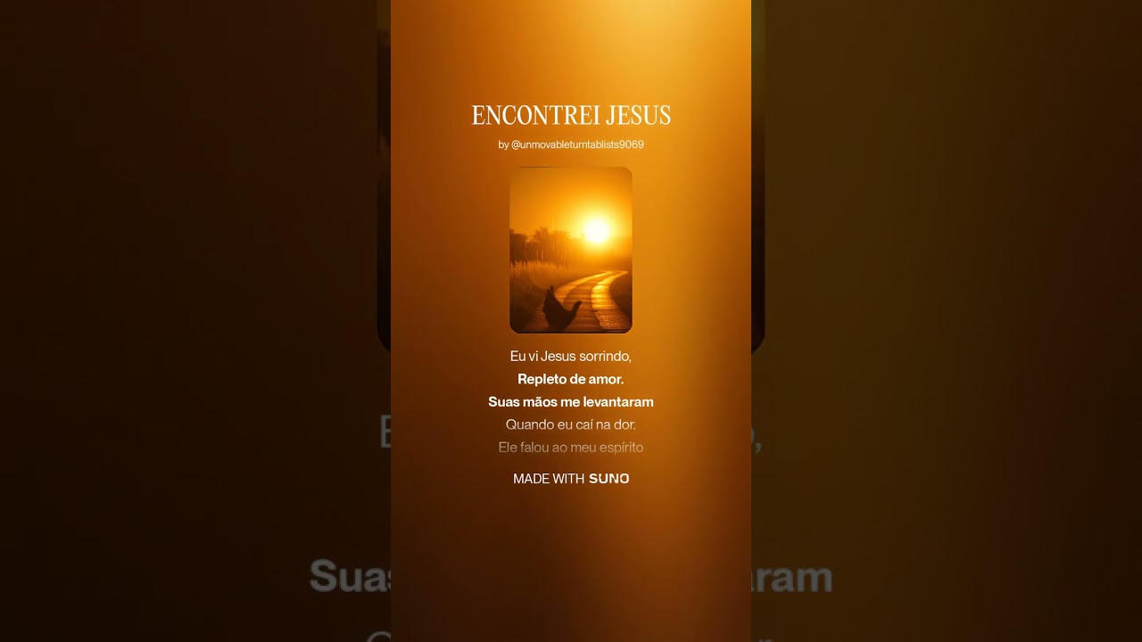 ENCONTREI JESUS