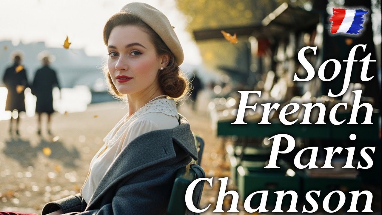 Soft French Paris Chanson 🎼 Mélodies Romantiques et Douceur d’Amour sous les Lumières de Paris 🇫🇷