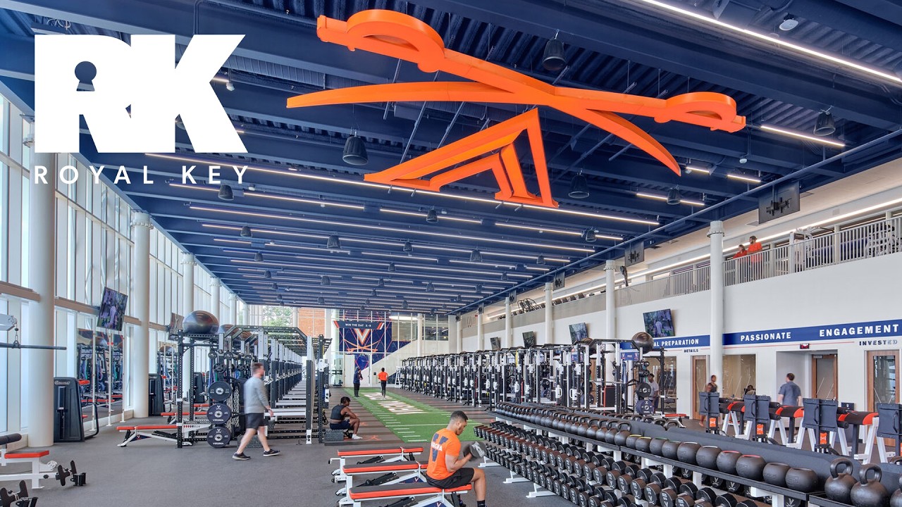 Inside the VIRGINIA CAVALIERS’ $80,000,000 FOOTBALL Facility | Royal Key