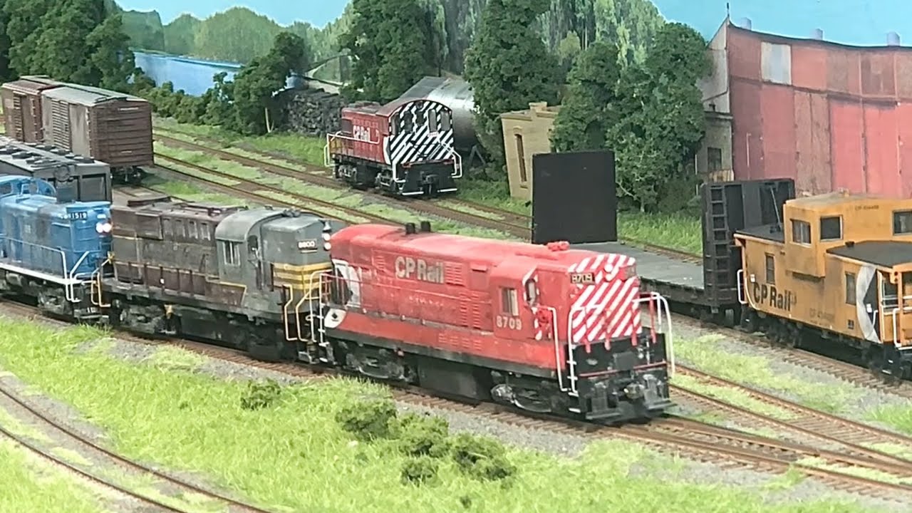 A day on the CP Rail Newport Sub in Vermont in the 1970s. With a rare Fairbanks Morse H16-44.